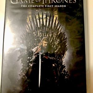 Games of Thrones.  The complete first season.  Excellent condition.